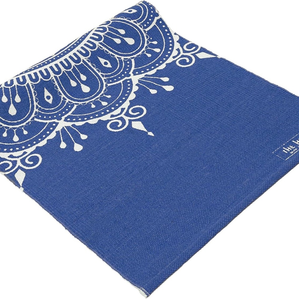 NWOT  The Handmade Yoga Exercise Mat by The Home Talk Blue